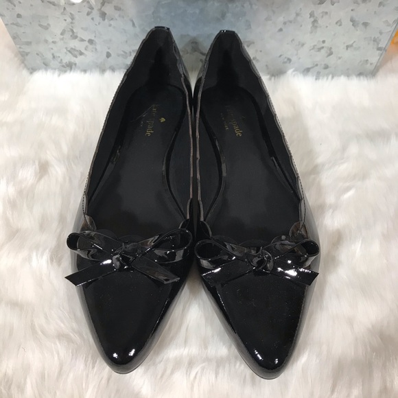 NEW Kate Spade Eleni Flex Scalloped Ballerina Flat - Picture 3 of 8